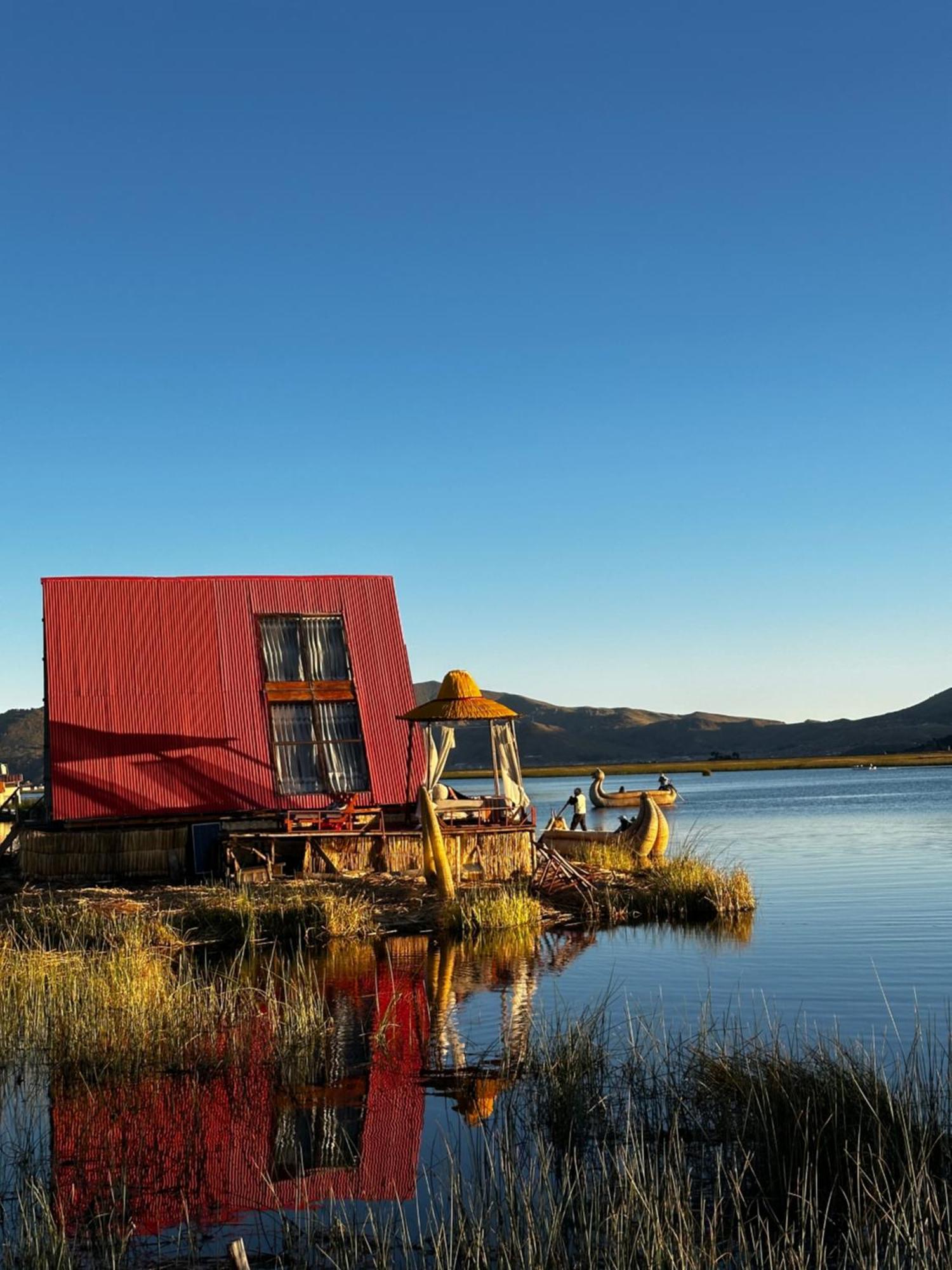 Uros Waliski Lodge Puno Eksteriør billede